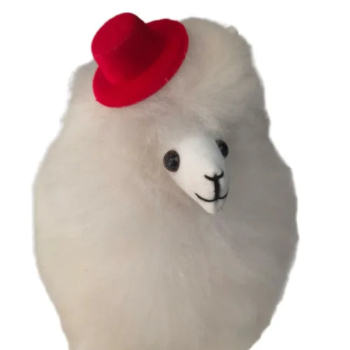 Kapelusz dla alpak | Różowy MAŁY