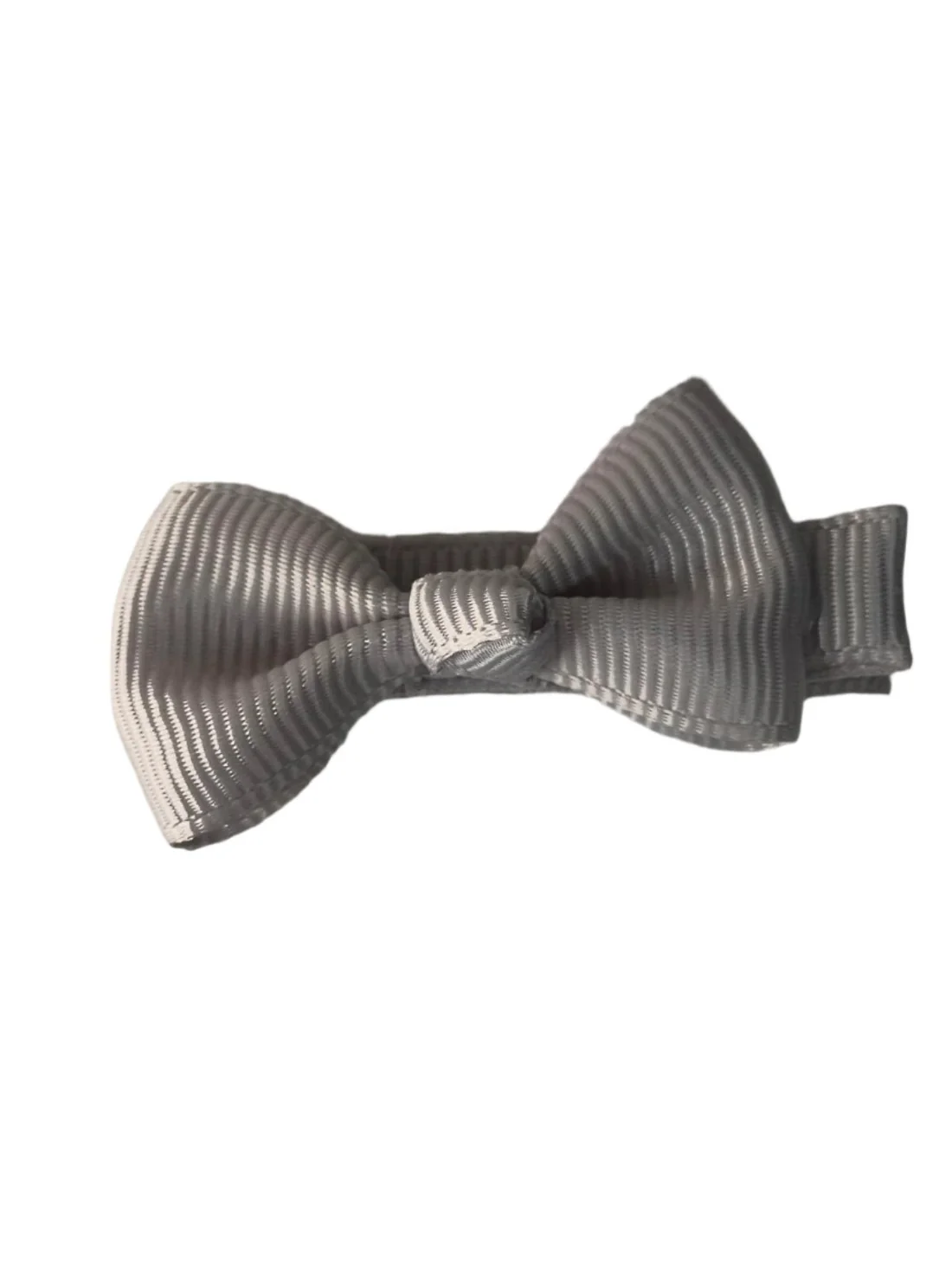 Spinka kokardka dla alpak | Szary MAŁY