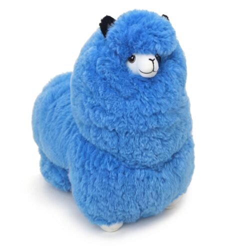 Alpaka Tęczowa – Mała | Ręcznie robione zabawki z alpaki | Niezapominajka